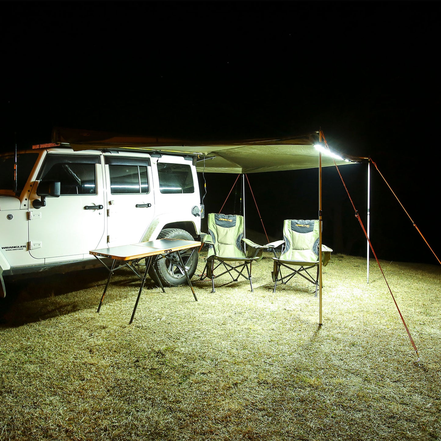 HARDKORR 2.4m Orange and White Easy Fit Light