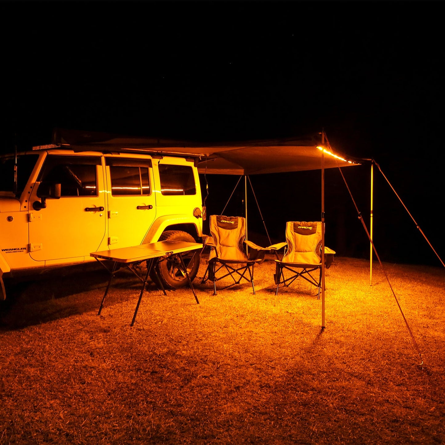 HARDKORR 2.4m Orange and White Easy Fit Light