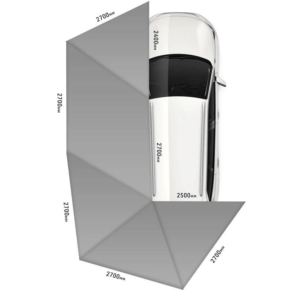 OUTBOUND Shield 6 Freestanding Awning