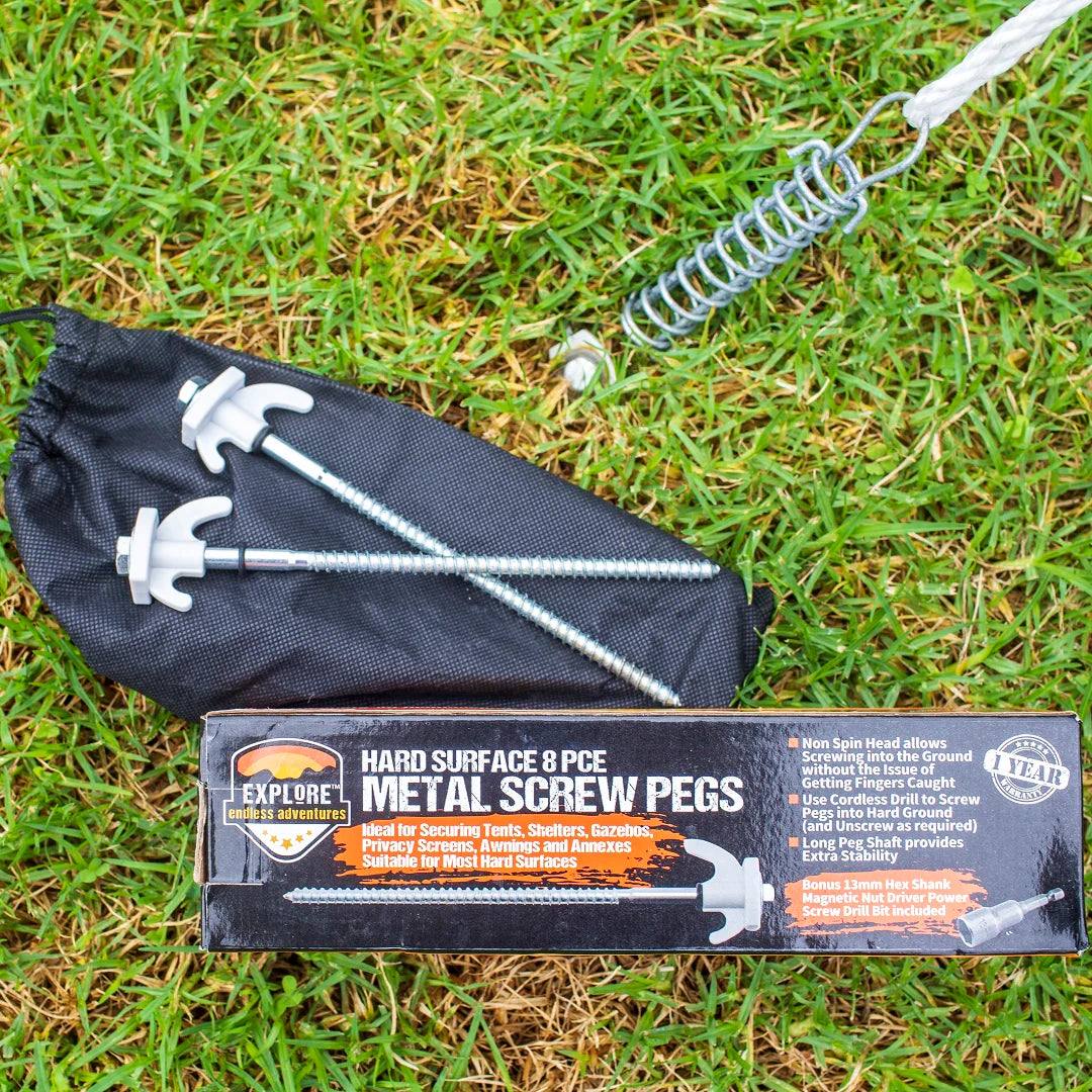 EXPLORE Metal Screw Pegs