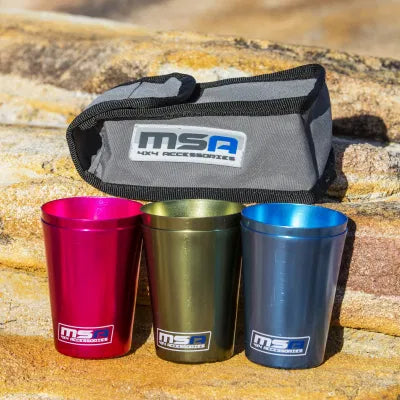 MSA 4x4 Travel Cups Set of 6