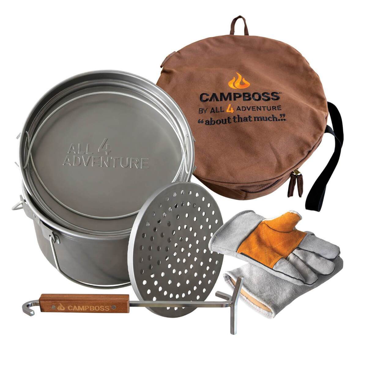 CAMPBOSS Ultimate Camp Cooking Bundle