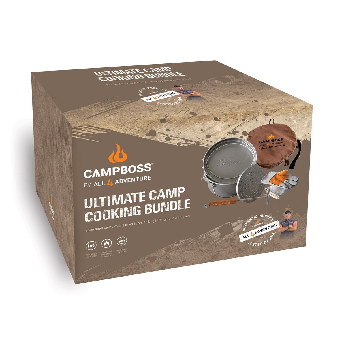 CAMPBOSS Ultimate Camp Cooking Bundle