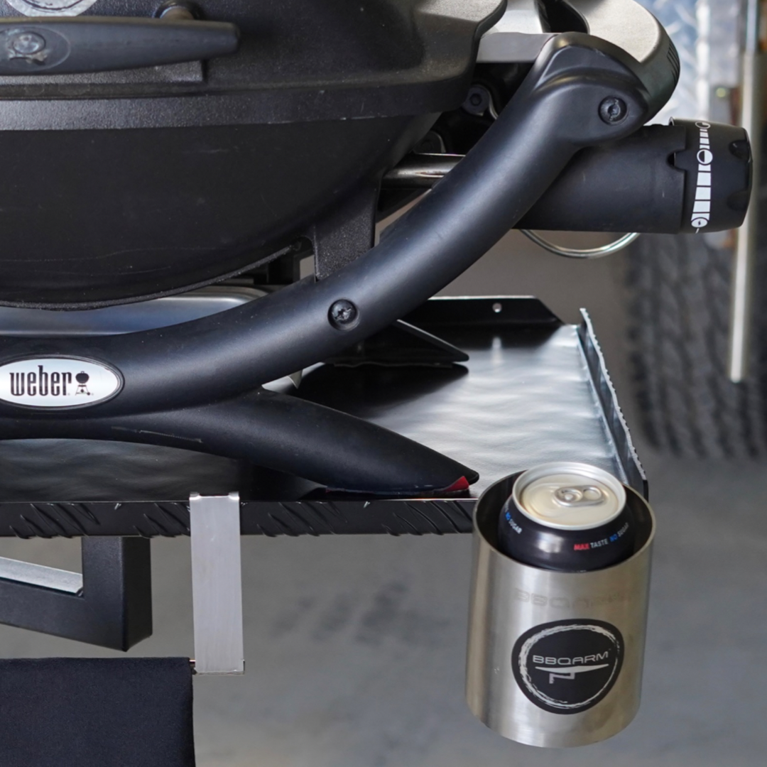 BBQARM Stainless Steel Utensil/Drink holder