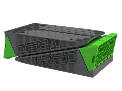 Tred Ramps TRED GT LEVELLING RAMP WITH CHOCK (PAIR) – Camping & 4WD Warehouse
