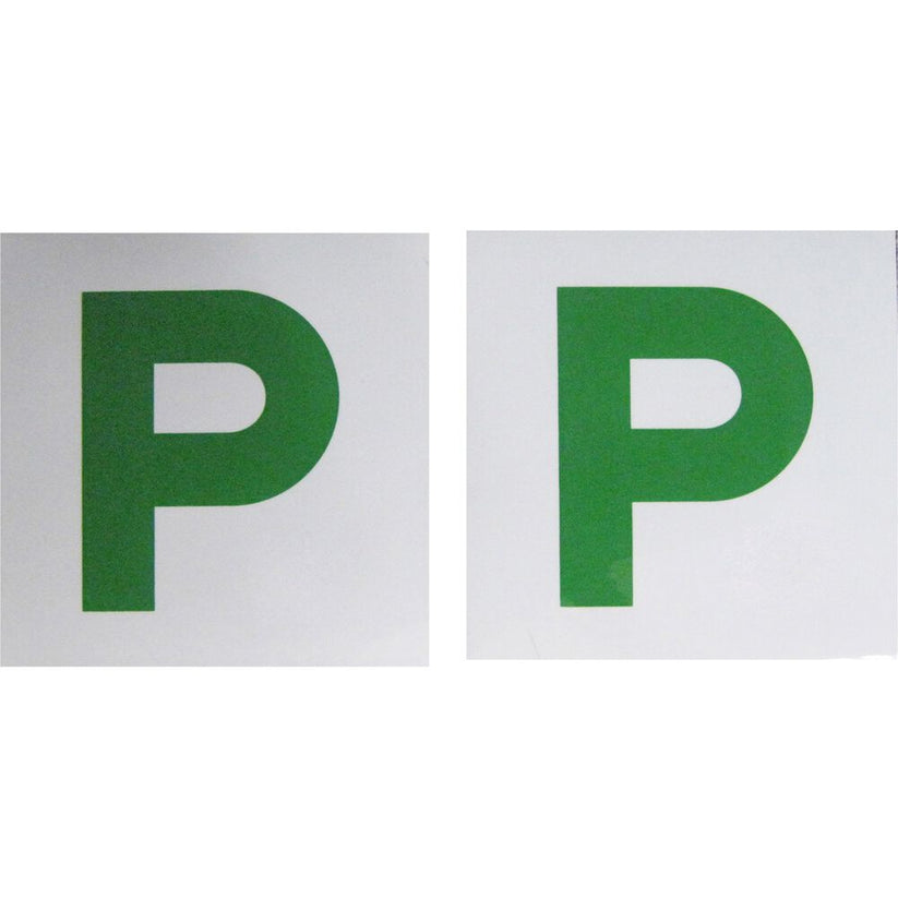 FLEET Green Magnetic P Plate – Camping & 4WD Warehouse